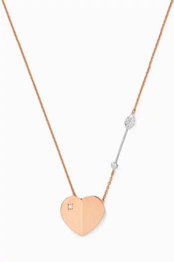 Hiam Arrow Necklace in 18kt Rose Gold