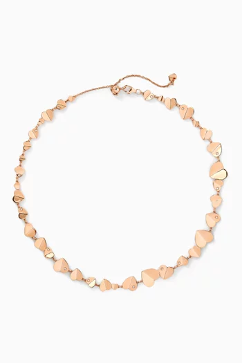 Hiam Heart Choker in 18kt Rose Gold