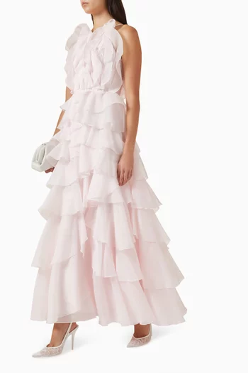 Cleo Ruffle Gown