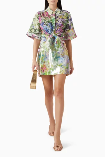 تنورة داليا قصيرة قطن