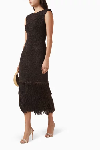 سترة بريز منسوجة متوسطة الطول