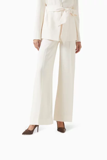 حذاء كلاسيك ماريون بسير خلفي وكعب 85 مم جلد نابا