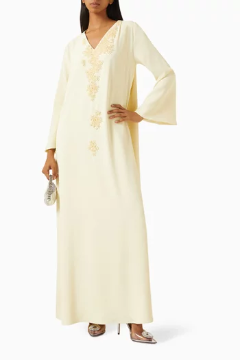 Bead-embellished Kaftan