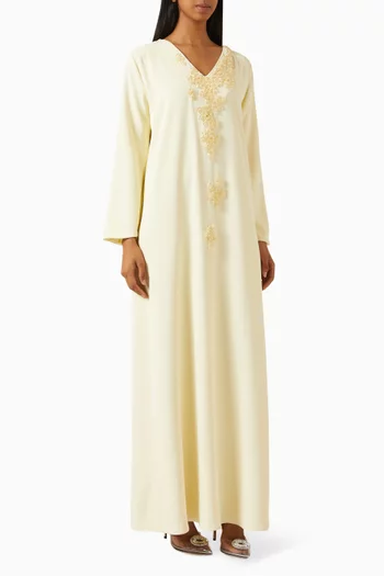 Bead-embellished Kaftan