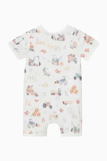 رومبر كلايتون بنقشة مزرعة قطن