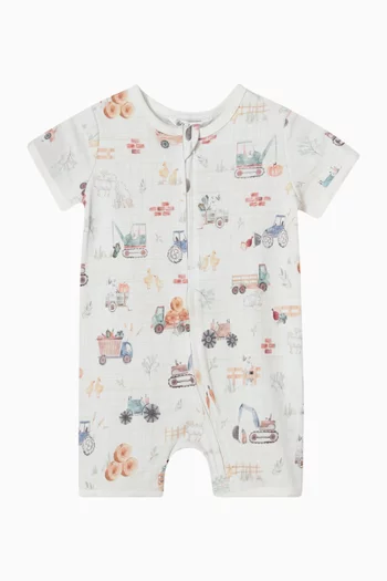 رومبر كلايتون بنقشة مزرعة قطن