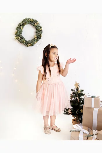 Festive Glitter Dress in Tulle