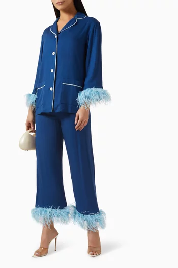 Party Pyjama Set in Viscose