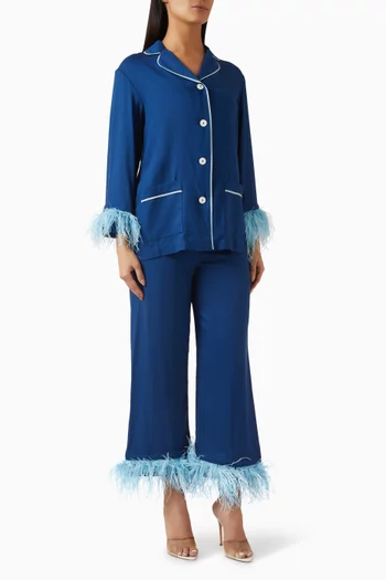 Party Pyjama Set in Viscose