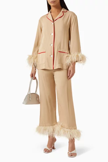 Party Pyjama Set in Viscose