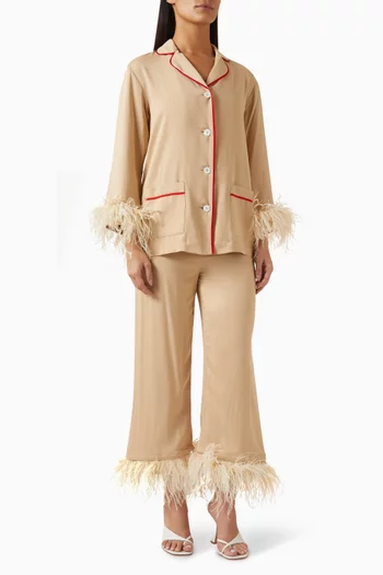 Party Pyjama Set in Viscose