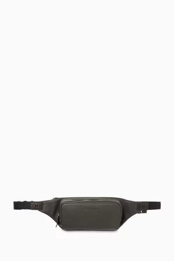 حقيبة خصر جلد