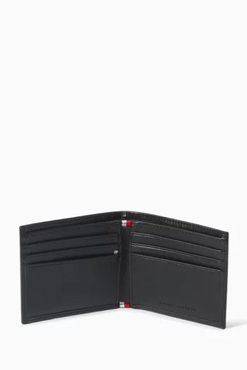 Logo Bifold Wallet in Leather
