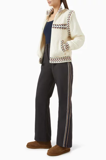 Hakuba Petra Zip Flare Pants