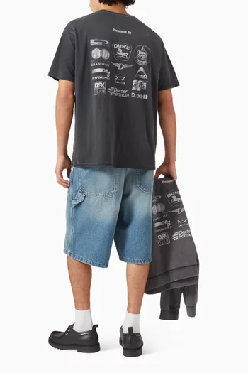 DR3 Sponsors Vintage Mono T-shirt in Cotton
