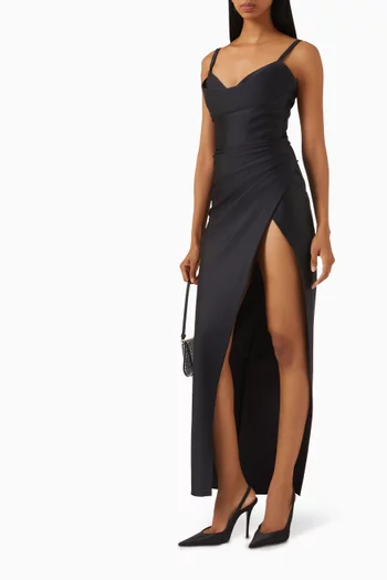 Ruched Dress in Jersey
