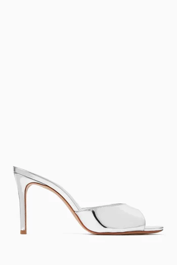 Cloe 100 Sandals in Metallic Leather