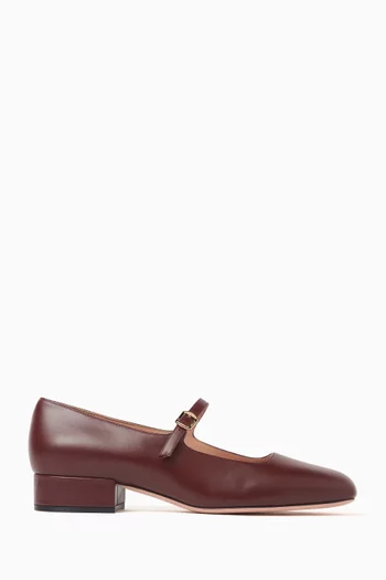 Belkys 30 Mary Jane Ballet Pumps in Leather