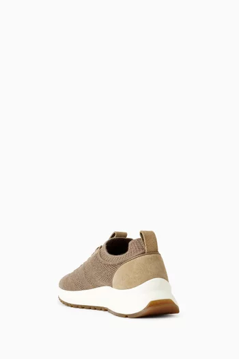 Outline Logo Sneakers