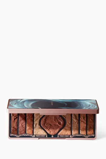 02 Retro Brown Fenghuang Relief Makeup Palette