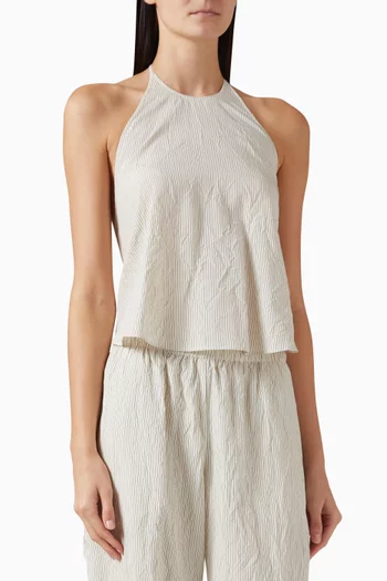 Crushed Halter Top