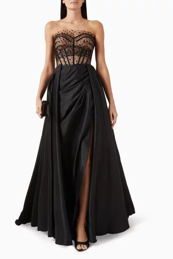 Yana Corset Gown in Tulle