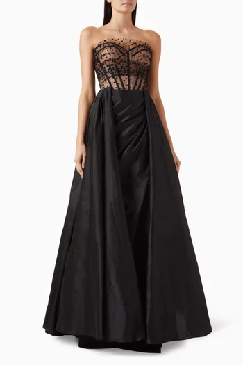 Yana Corset Gown in Tulle
