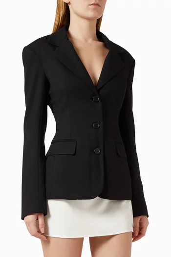 Fitted-waist Blazer