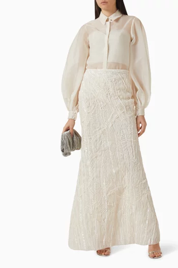 فستان سهرة لياندرا