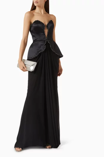 فستان فوكس لوف طويل