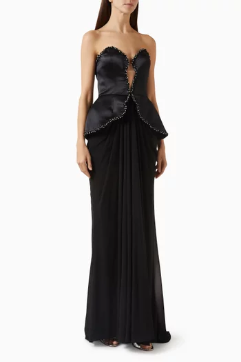 فستان فوكس لوف طويل