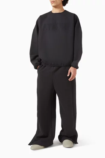 سويت شيرت رياضي صوف بملمس شمواه أديداس × فير اوف جود إسنشالز