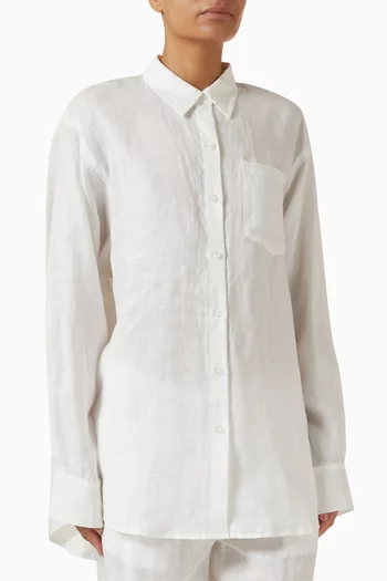 قميص لا جولا كتان