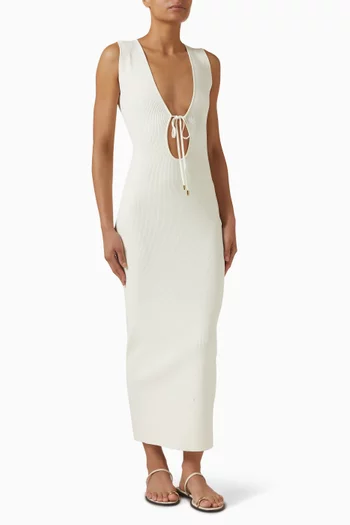 Monte Carlo Tie Maxi Dress