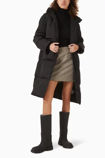 معطف ياسميلاس مبطن بالزغب