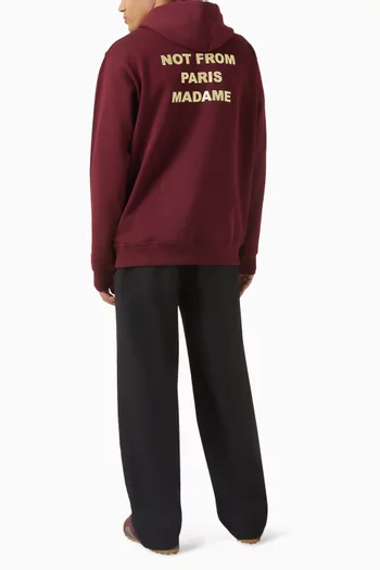 Le Slogan Hoodie in Cotton