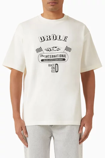 Le Race On Ice T-shirt in Cotton