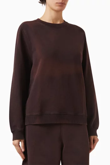 Crewneck Sweater in Cotton