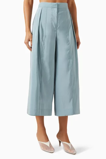 Pleated Culottes in Modal-blend