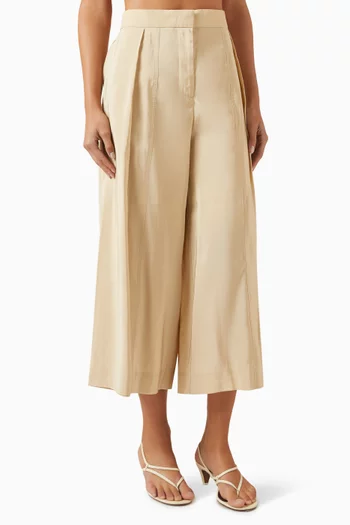 Pleated Culottes in Modal-blend