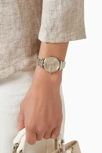 Gianni Quartz Stainless Steel Watch, 32mm