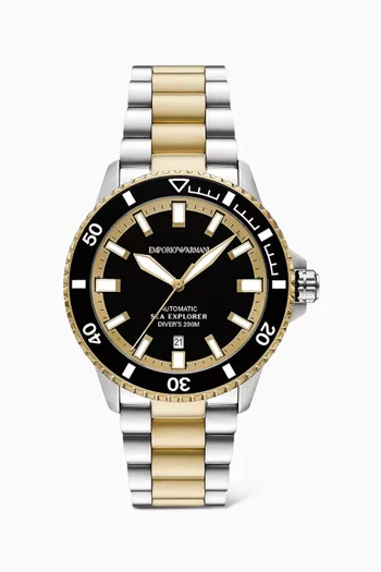 Sea Explorer Automatic Two-tone Watch, 42mm