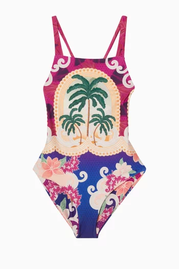 لباس سباحة أمينا قطعة واحدة