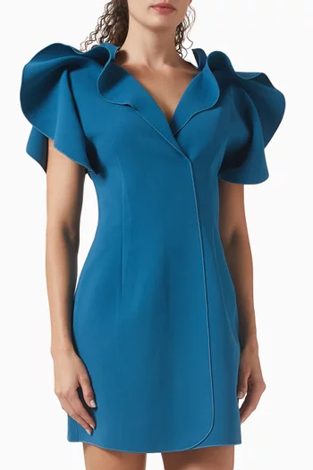 فستان نورمانهيل قصير كريب