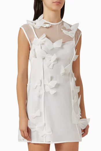 Croanford Mini Dress in Mesh