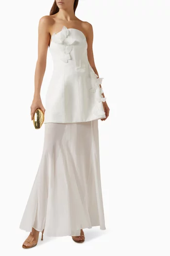 فستان كولودين قابل للتعديل كريب