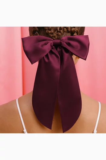 Pure Silk Hair Bow