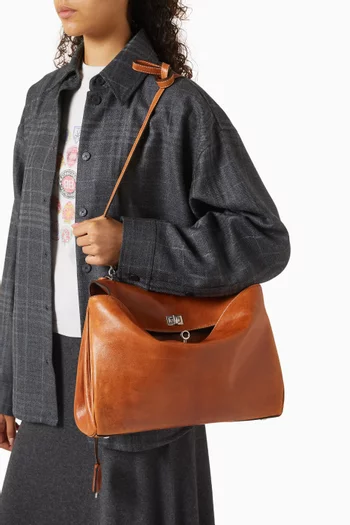 Medium Rodeo Handbag in Lambskin