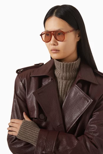 Scout Aviator Sunglasses in Acetate