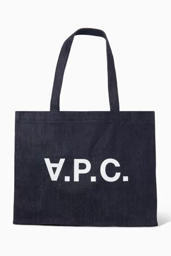 Daniela Tote Bag in Denim-canvas